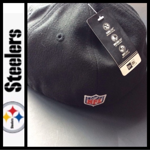 NWT Steelers New Era 59FIFTY Fitted Hat - Picture 3 of 3